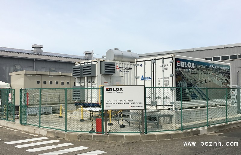 圖 臺達儲能系統解決方案創新應用 整合于MHIET三電源混合獨立式電源系統