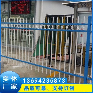 外墻鐵藝護欄廠家供應廠區噴塑圍墻