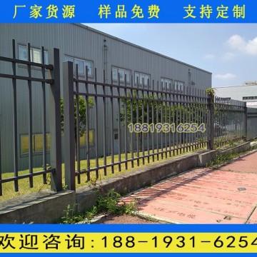 肇慶工廠外墻隔離護欄 庭院三橫梁鋅