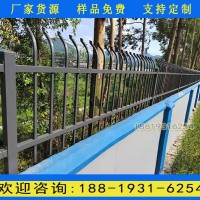 珠海廠房外墻鋅鋼護欄 社區(qū)圍墻鐵圍欄批發(fā) 鍍鋅方管成品圍欄